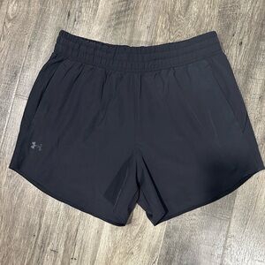 Women’s Under Armour workout shorts. Black and longer length size XL